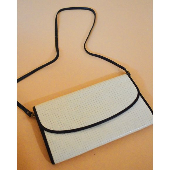 Vintage Leather Clutch Bag - Picture 1 of 4